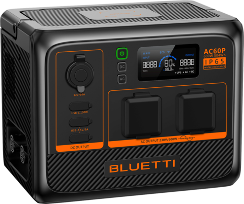 Bluetti AC60P, Ansicht 2