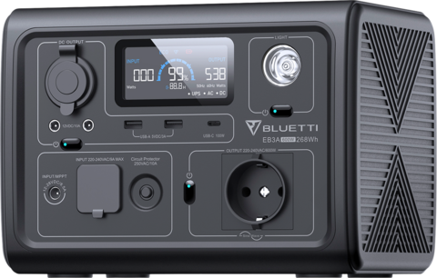 Bluetti EB3A, Ansicht 2